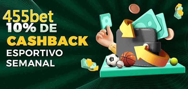 10% de bônus de cashback na 455bet